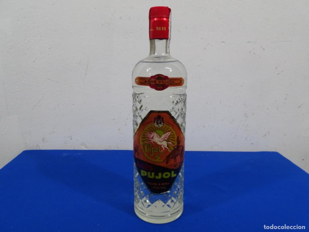 Coleccionismo de vinos y licores: AN&Iacute;S PUJOL & GRAU. LITRO.