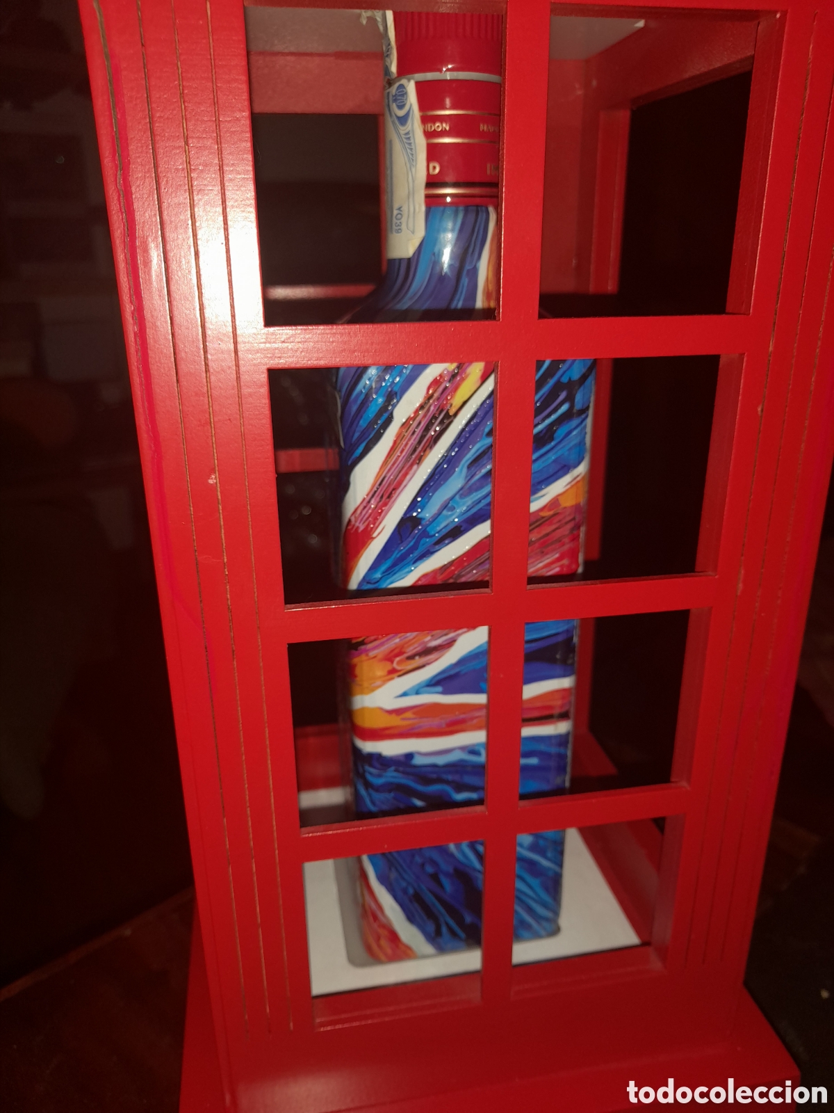 Coleccionismo de vinos y licores: Expositor para botella BEEFEATER - Foto 3