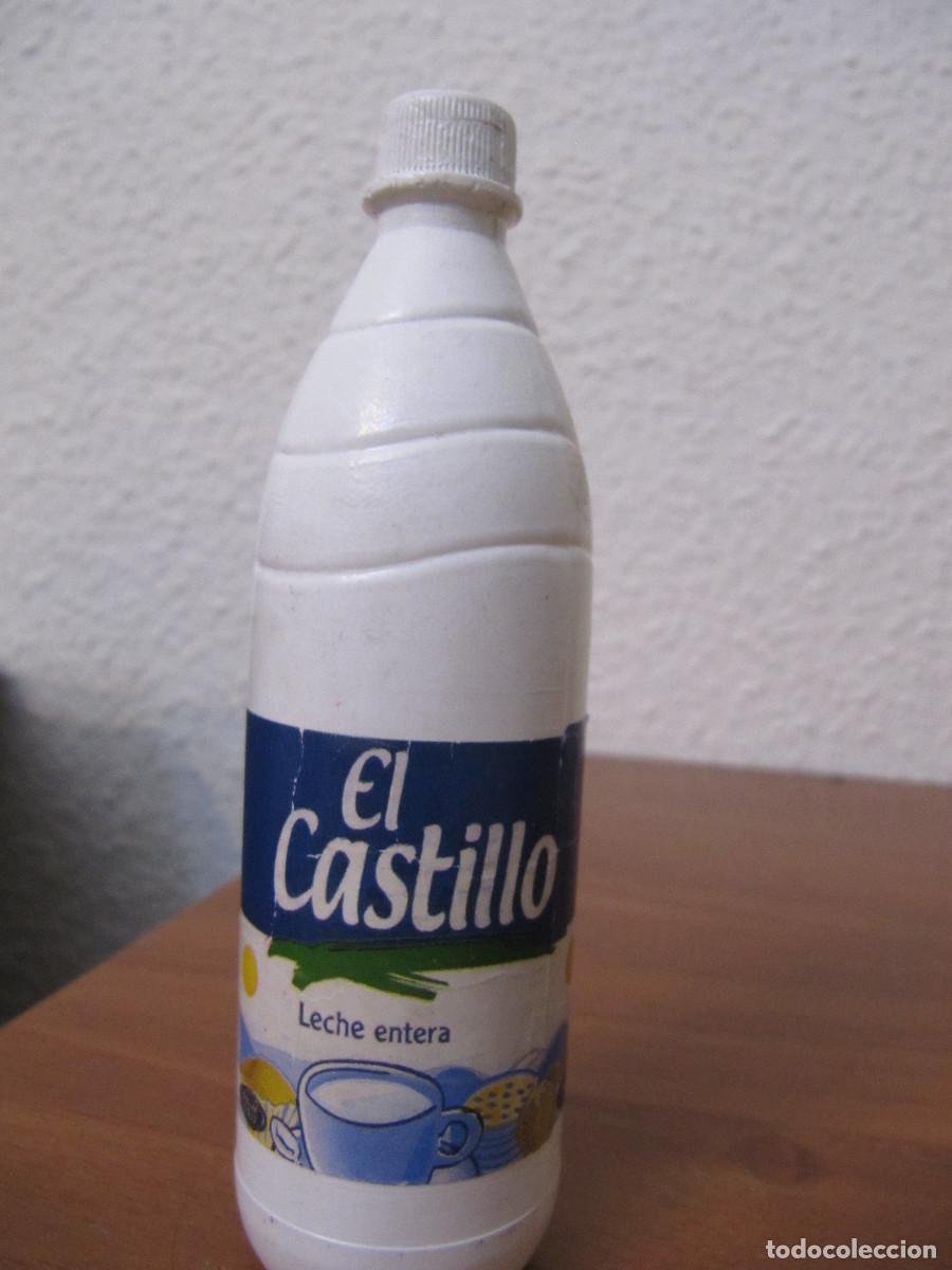 Coleccionismo de vinos y licores: BOTELLA DE JUGUETE PLASTICO LECHE ENTERA EL CASTILLO