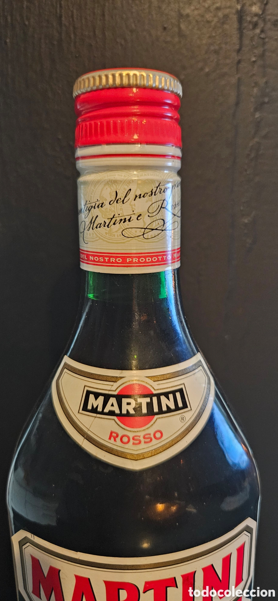 Coleccionismo de vinos y licores: Botella martini colecci&oacute;n - Foto 5