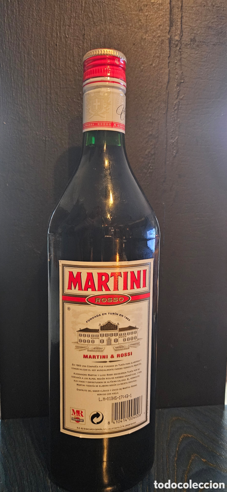 Coleccionismo de vinos y licores: Botella martini colecci&oacute;n - Foto 8