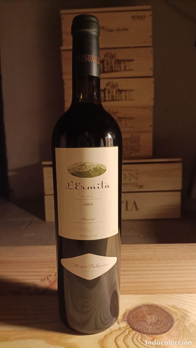 Coleccionismo de vinos y licores: Botella L'ERMITA 2004