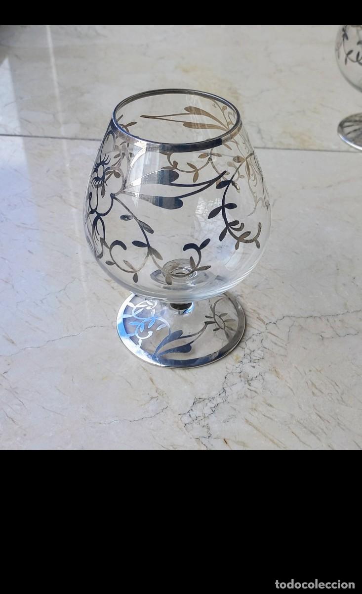 Coleccionismo de vinos y licores: 4 copas brandy vintage - Foto 1