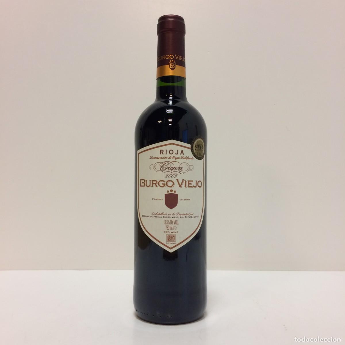 Coleccionismo de vinos y licores: Vino: 2009 Burgo Viejo Crianza, Bodegas de Familia Burgo Viejo (Rioja)