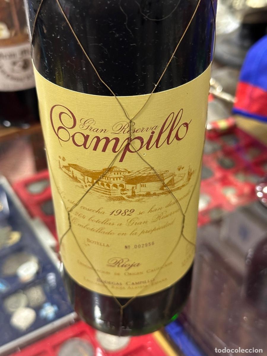 Coleccionismo de vinos y licores: Campillo gran reserva 1982 - Foto 2
