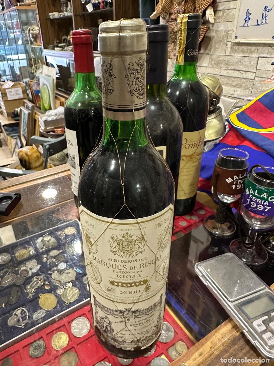 Coleccionismo de vinos y licores: Marqu&eacute;s de riscal reserva 2000 - Foto 1