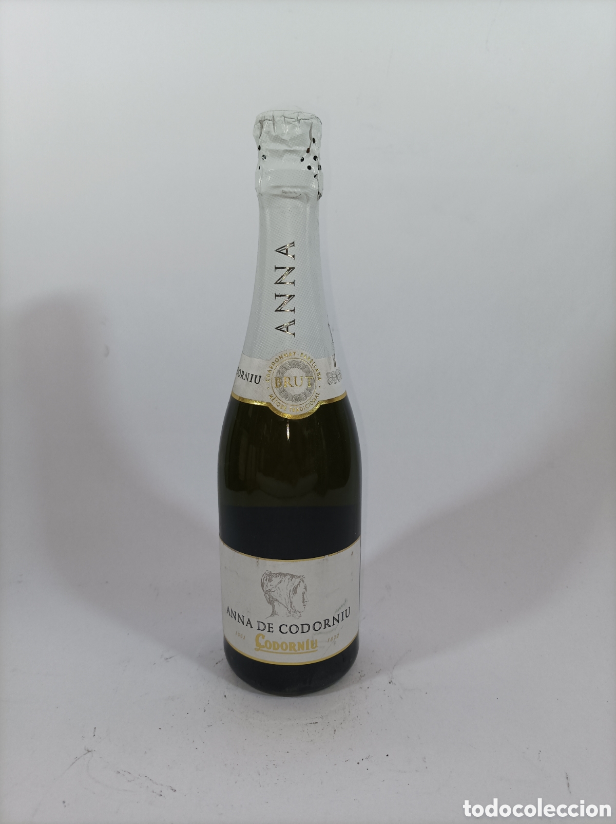 Coleccionismo de vinos y licores: ANNA DE CODORNIU. BENJAM&Iacute;N 0375L. BOTELLA CAVA ANTIGUA.