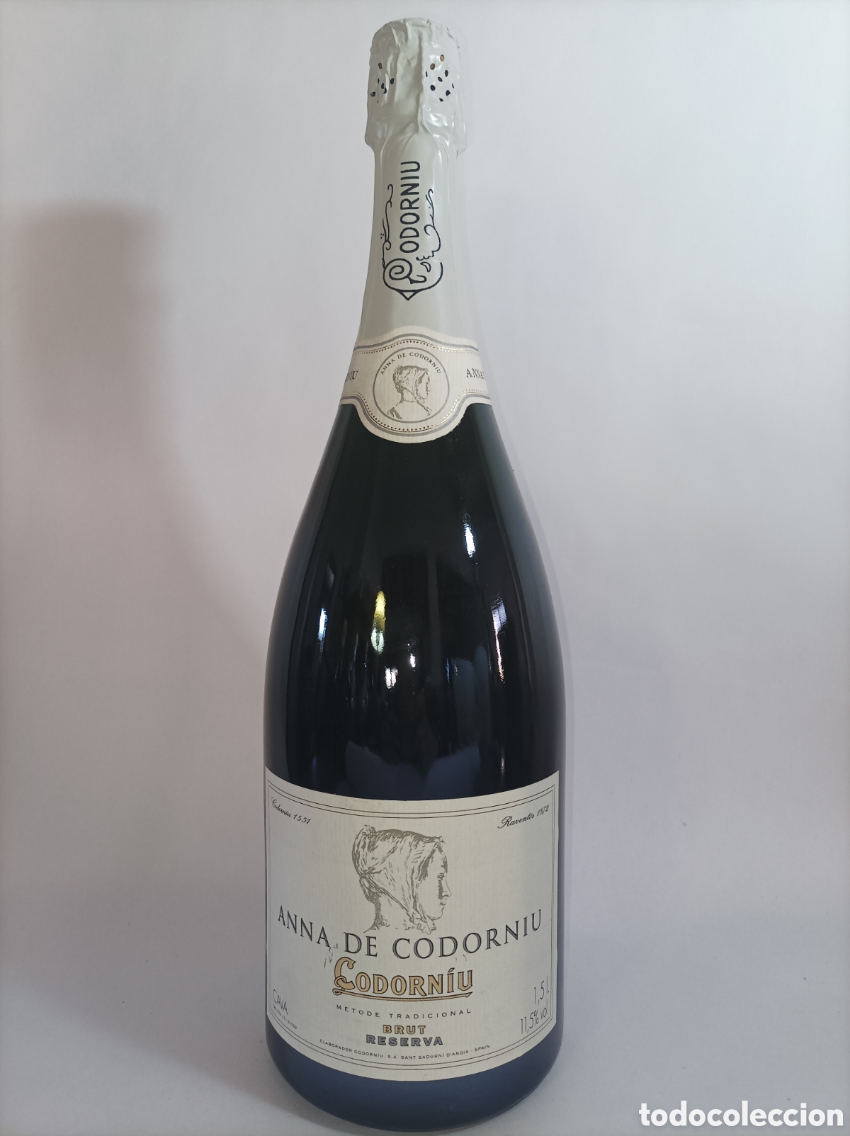 Coleccionismo de vinos y licores: ANNA DE CODORNIU. MAGNUM 1,5L. BOTELLA CAVA ANTIGUA. LEER DESCRIPCI&Oacute;N.