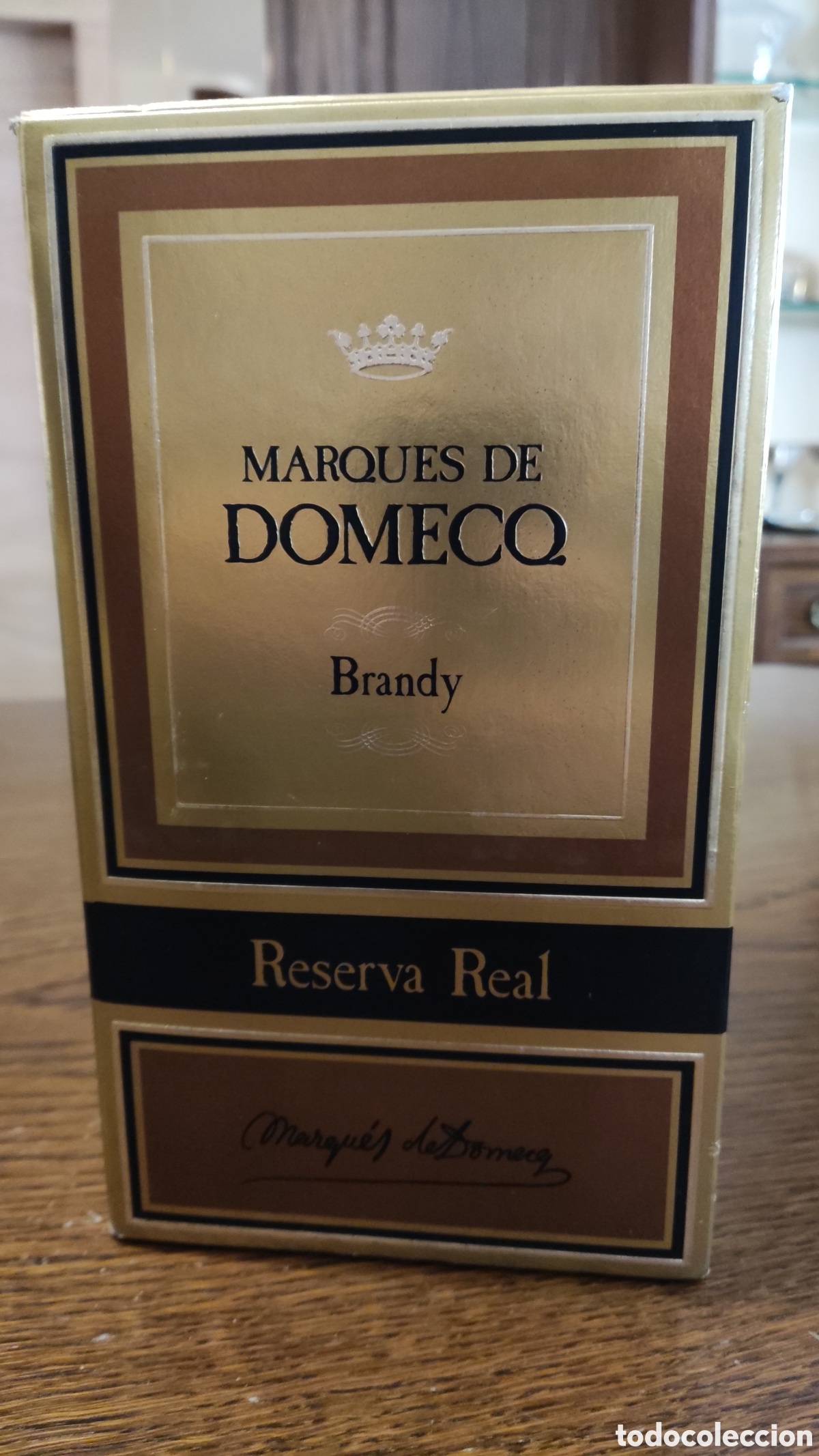 Coleccionismo de vinos y licores: Marques de Domecq Reserva Real - Foto 5