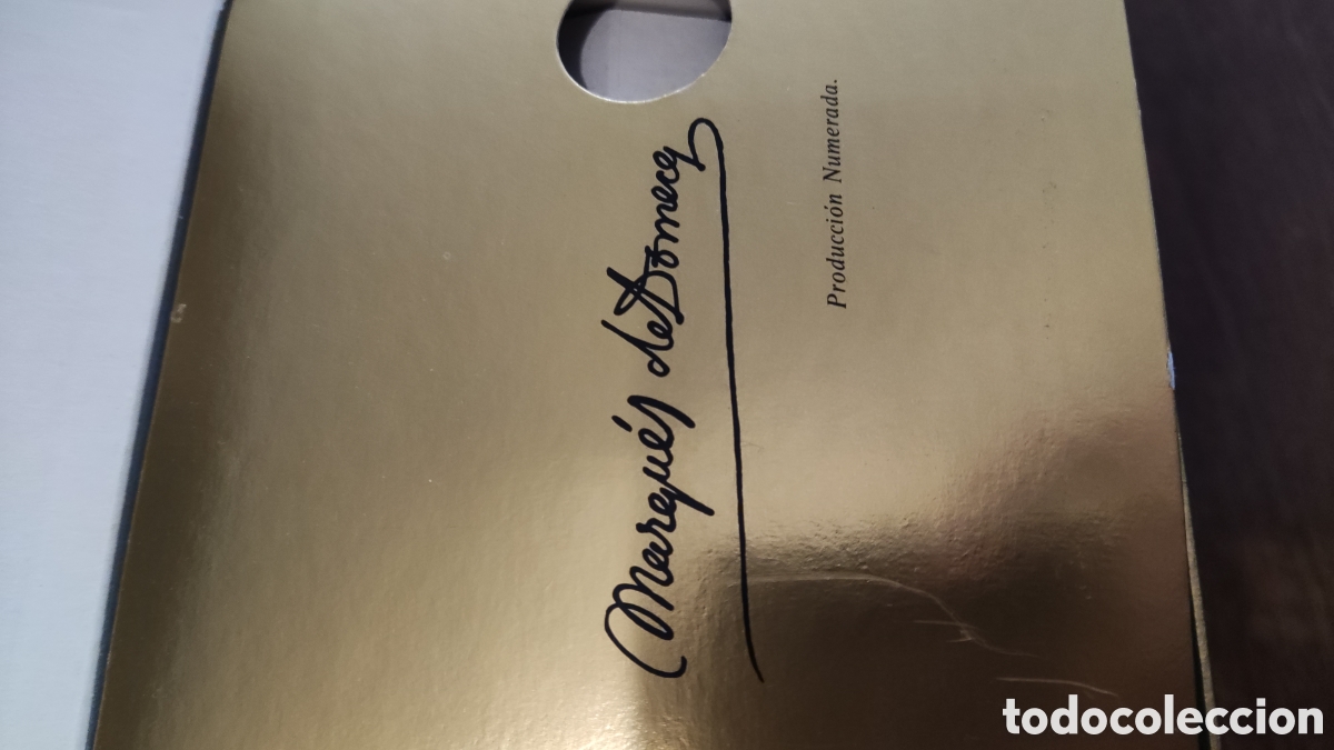 Coleccionismo de vinos y licores: Marques de Domecq Reserva Real - Foto 6