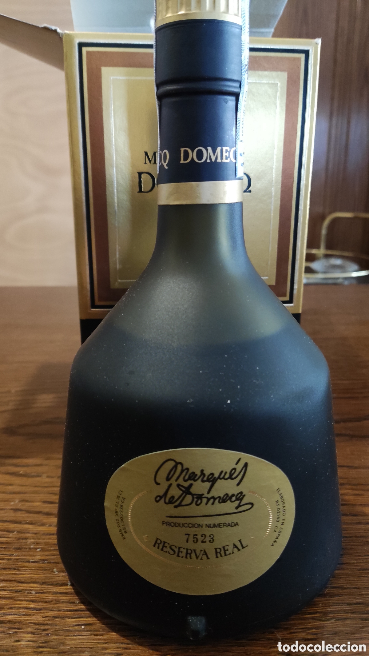 Coleccionismo de vinos y licores: Marques de Domecq Reserva Real - Foto 1