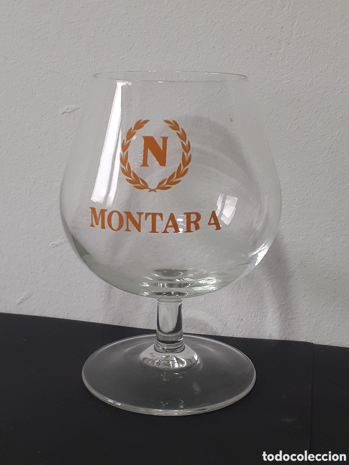 Coleccionismo de vinos y licores: COPA DE CO&Ntilde;AC MONTARA - Foto 1