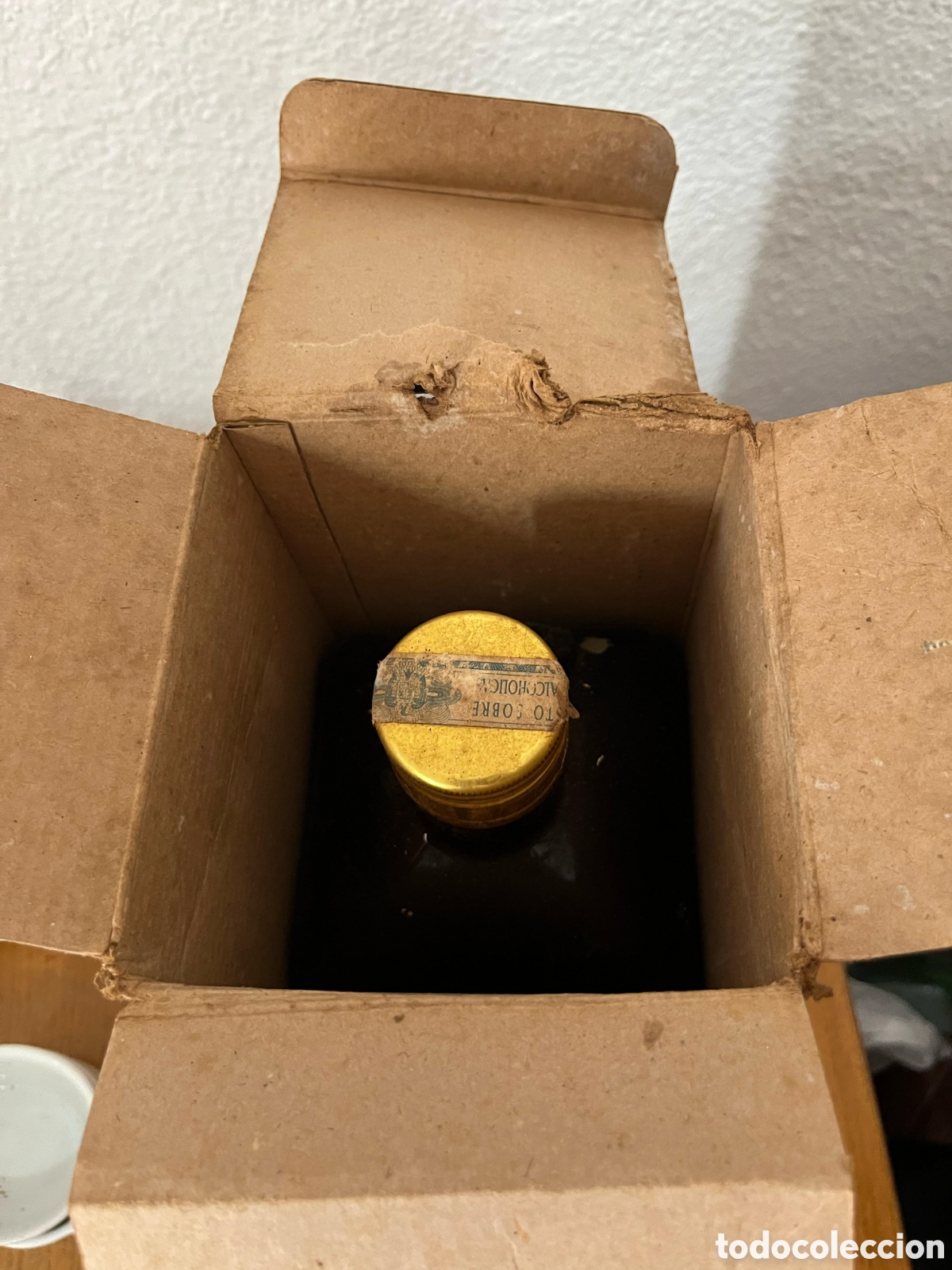 Coleccionismo de vinos y licores: Botella de cointreau - Foto 5
