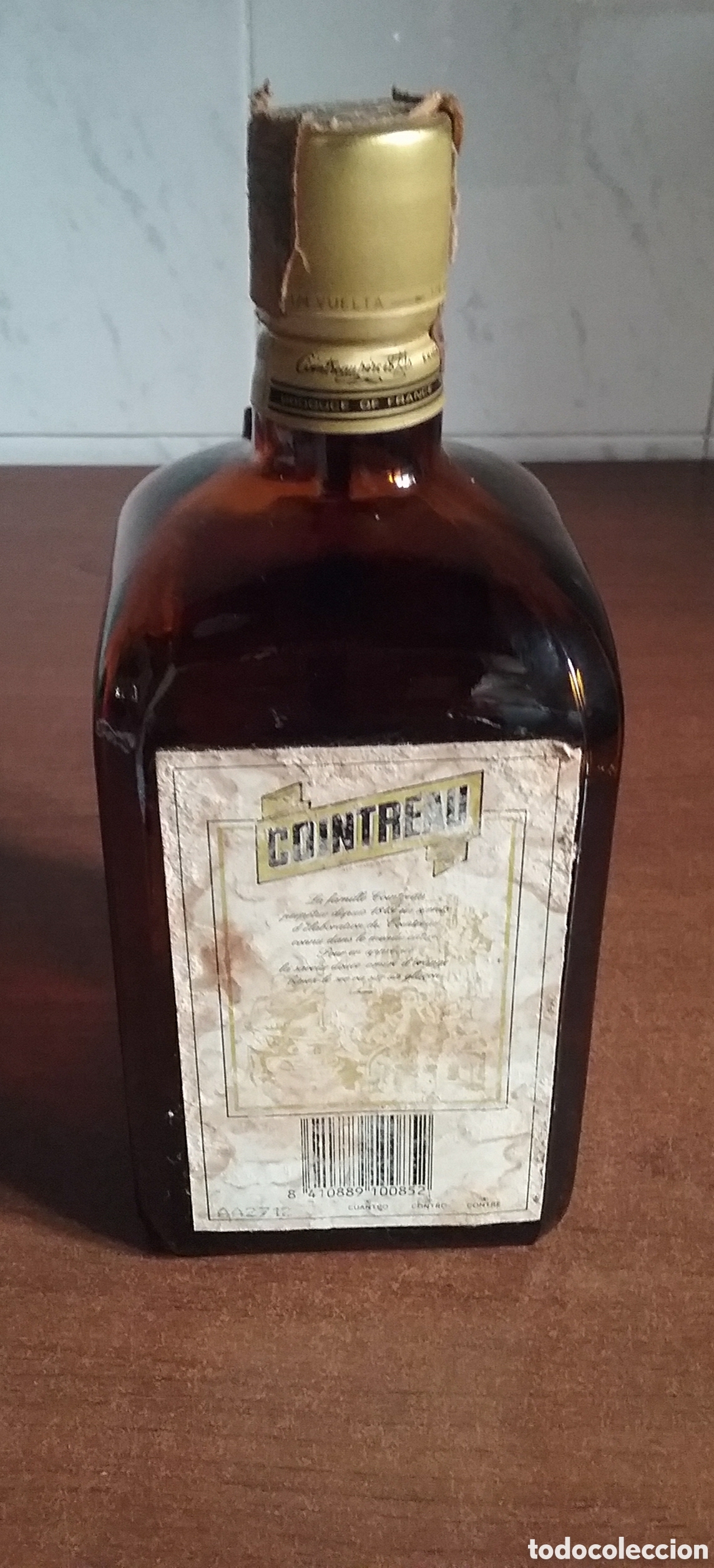 Coleccionismo de vinos y licores: BOTELLA.COINTREAU.LICOR. - Foto 2