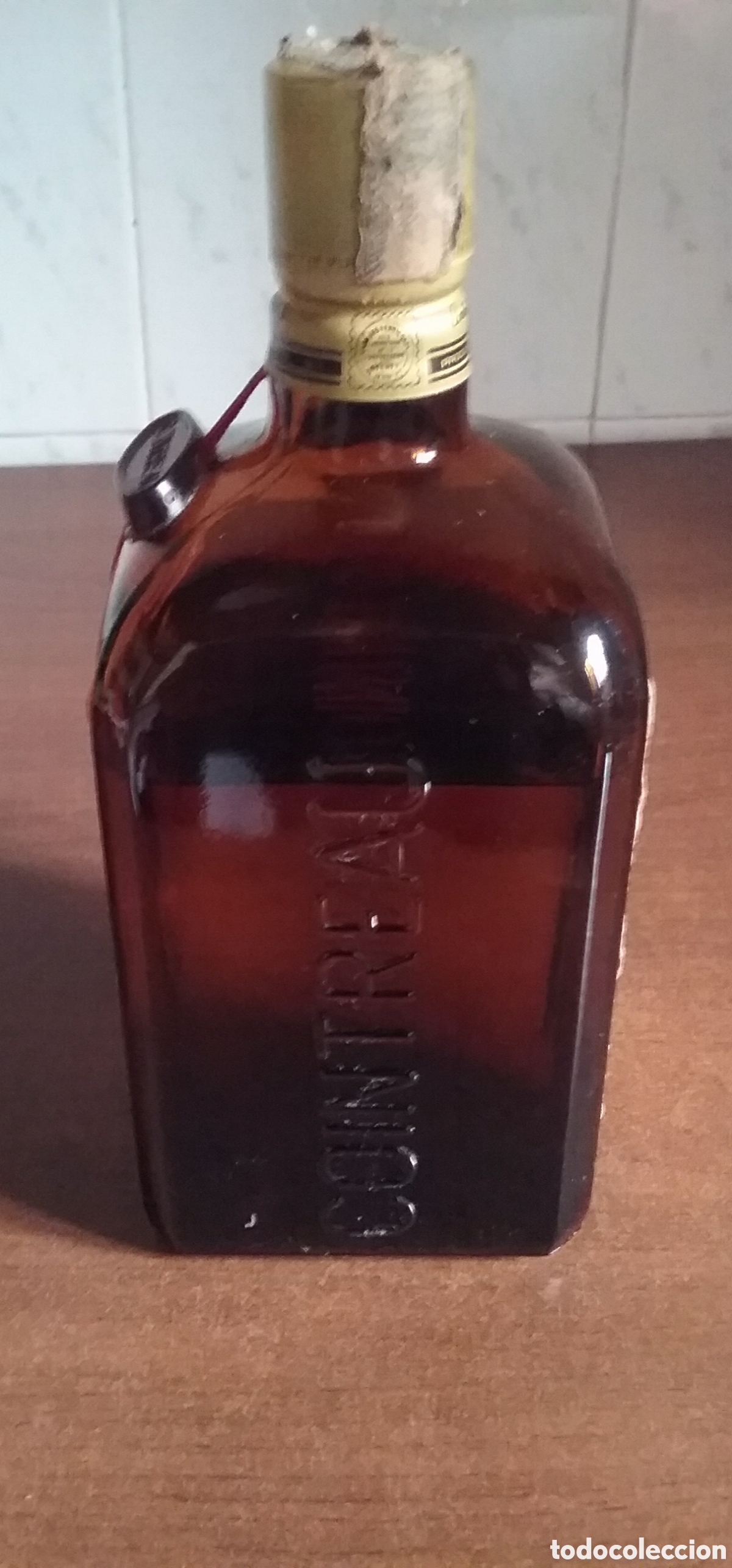 Coleccionismo de vinos y licores: BOTELLA.COINTREAU.LICOR. - Foto 3