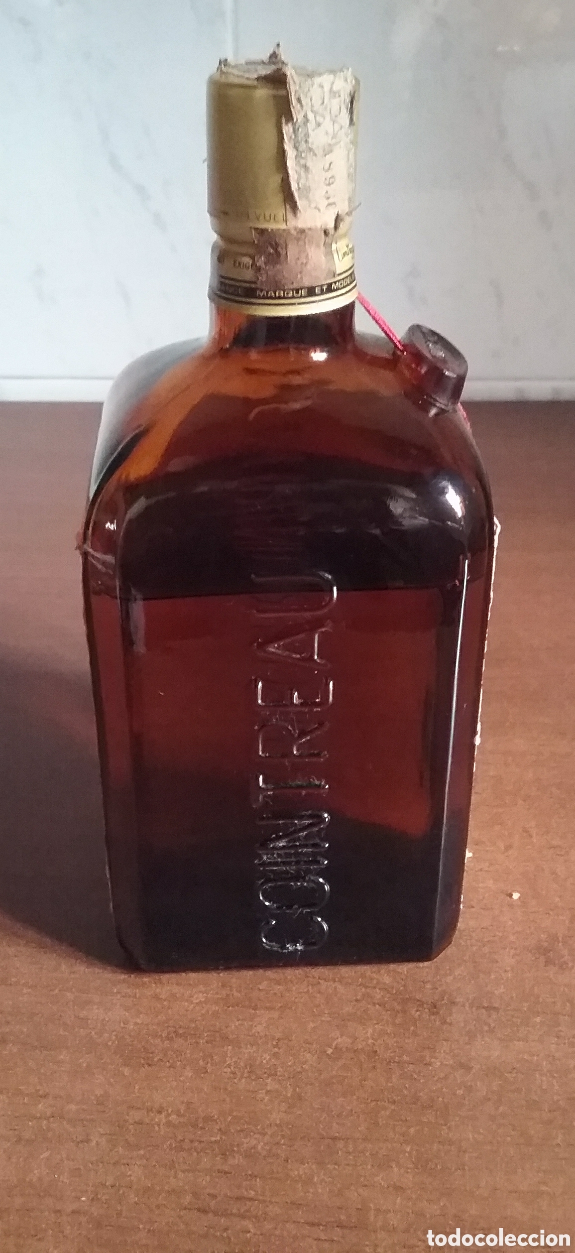 Coleccionismo de vinos y licores: BOTELLA.COINTREAU.LICOR. - Foto 4