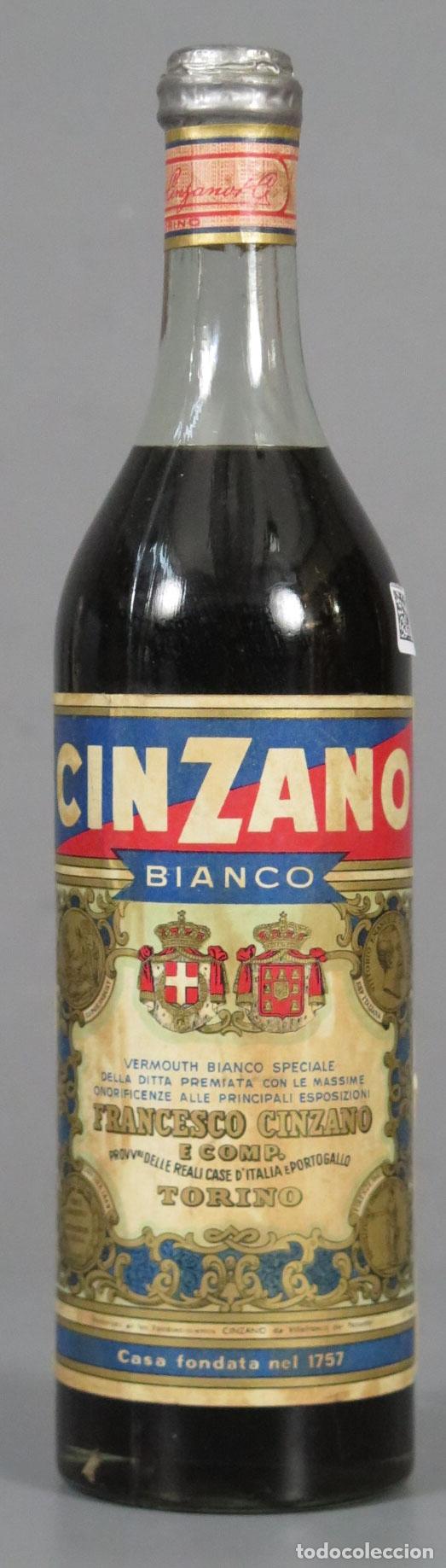 Coleccionismo de vinos y licores: BOTELLA. CINZANO BIANCO - Foto 1