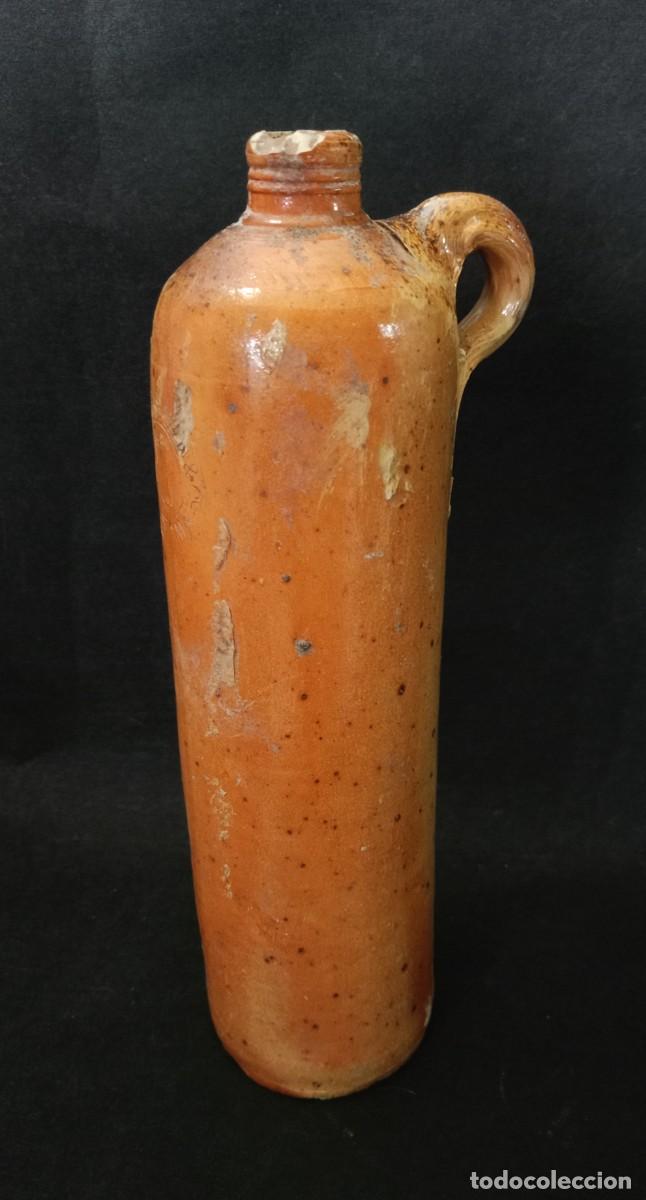 Coleccionismo de vinos y licores: botella ceramica s.IXX