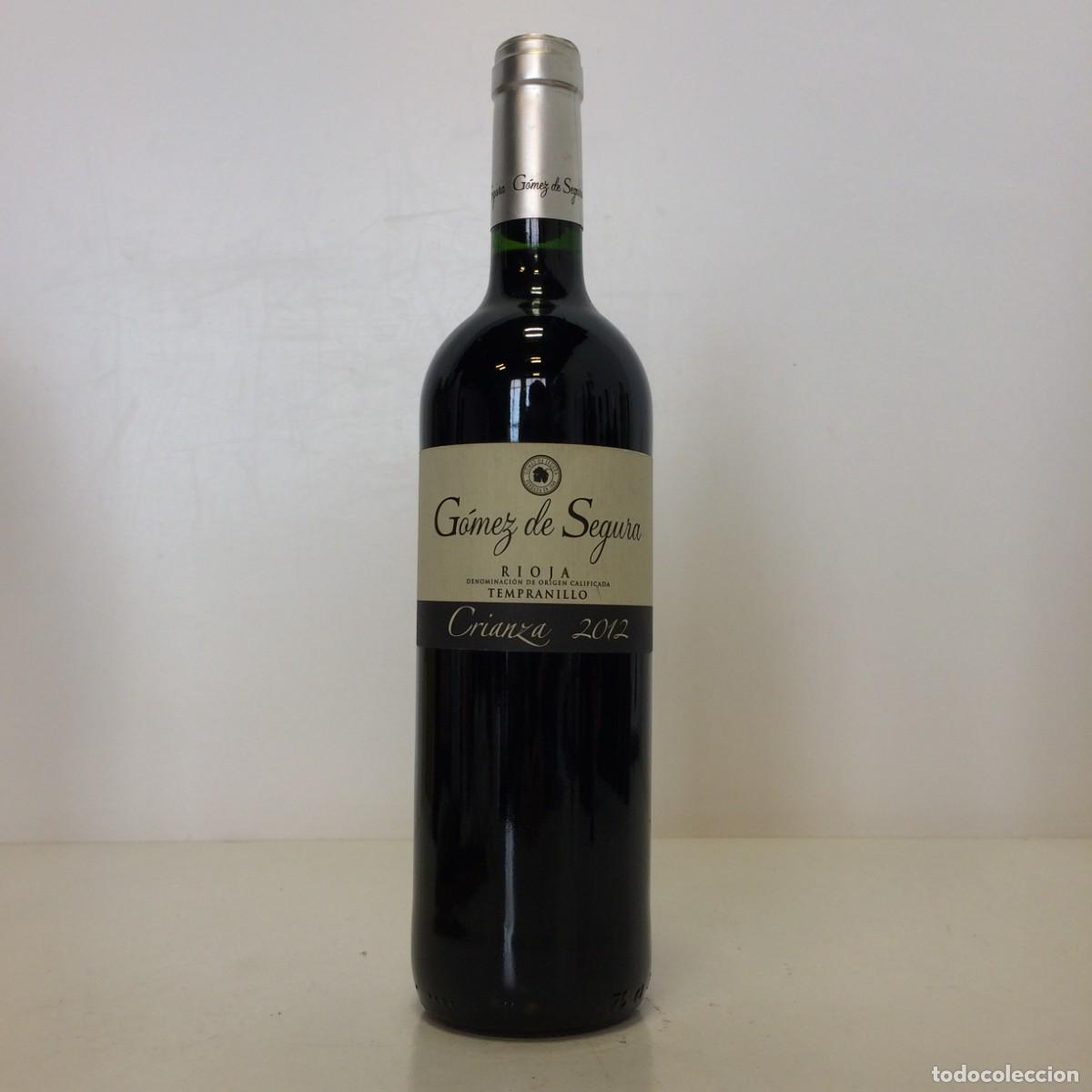 Sammlung von Weinen und Lik&ouml;ren: Vino: 2012 G&oacute;mez de Segura Tempranillo Crianza, Bodegas G&oacute;mez de Segura (Rioja)