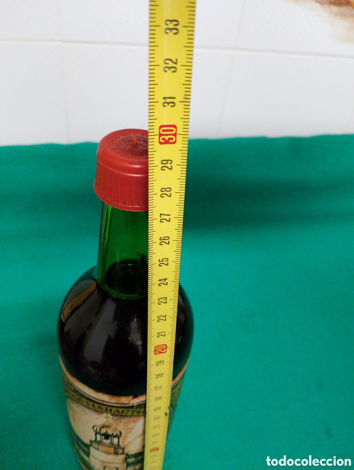 Coleccionismo de vinos y licores: BOTELLA MONASTERIO DE RILA - Foto 5