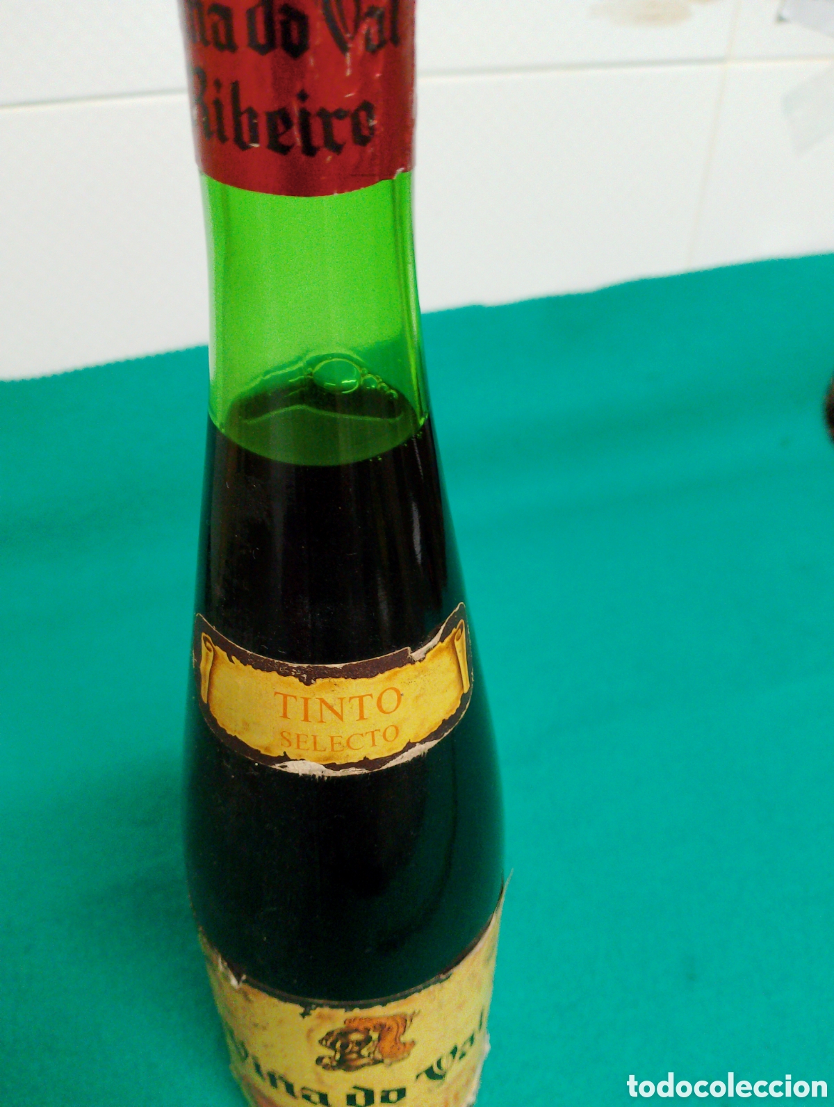 Coleccionismo de vinos y licores: BOTELLA VI&Ntilde;A DO VAL RIBEIRO - Foto 3