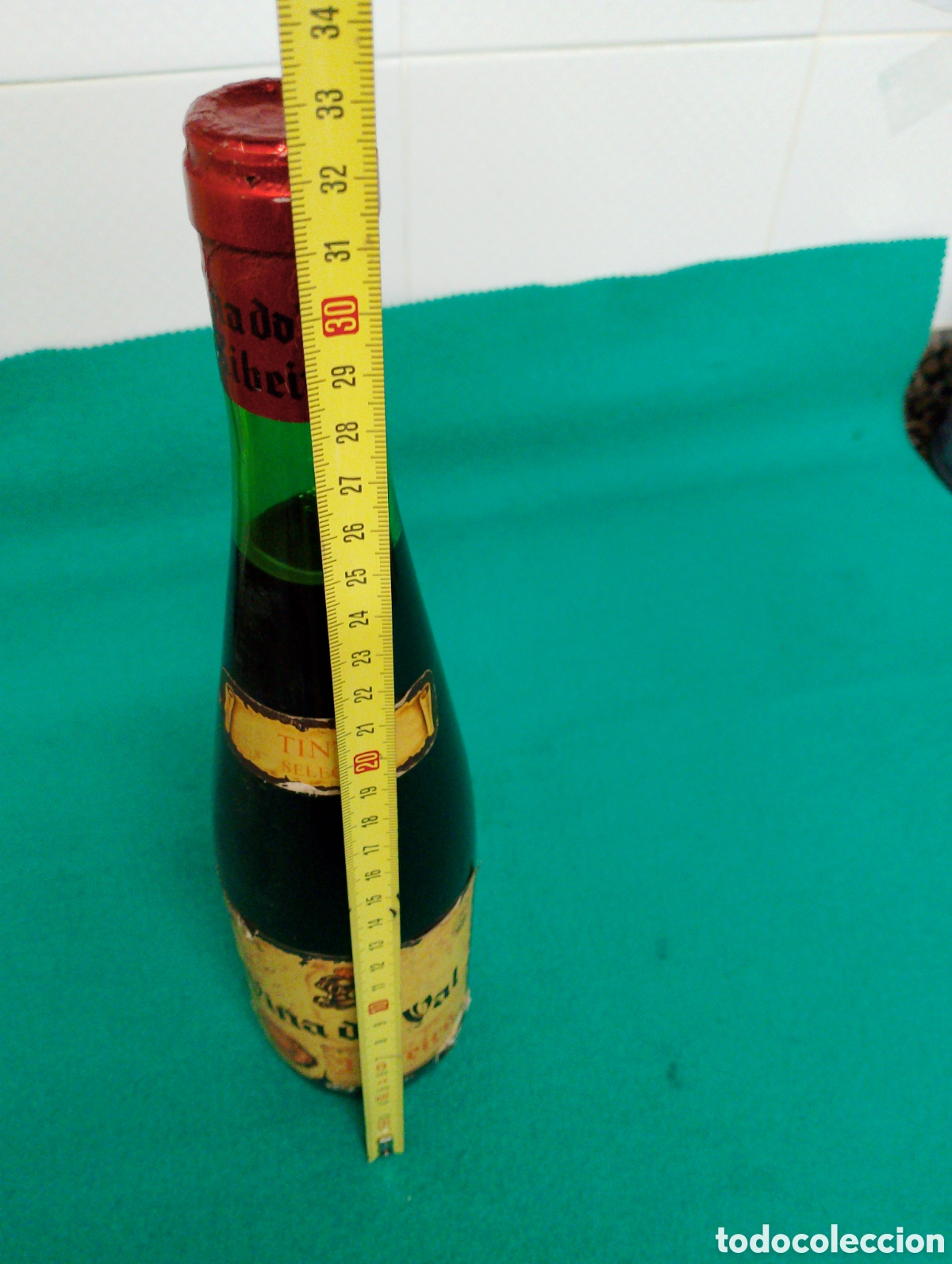 Coleccionismo de vinos y licores: BOTELLA VI&Ntilde;A DO VAL RIBEIRO - Foto 4