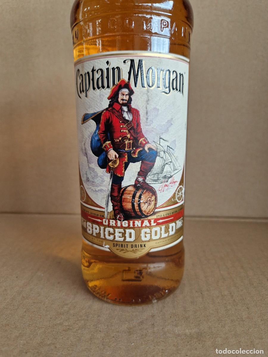 Coleccionismo de vinos y licores: BOTELLA DE RON CAPTAIN MORGAN - Foto 2
