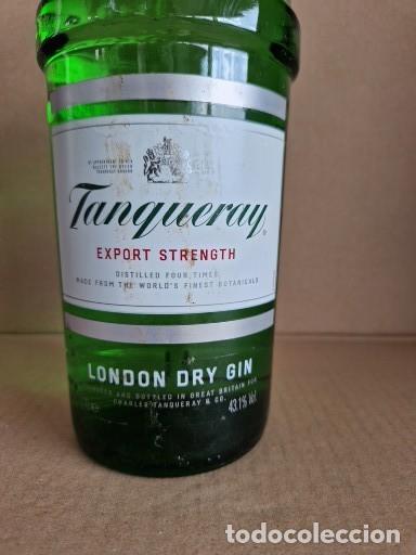 Coleccionismo de vinos y licores: BOTELLA DE TANQUERAY 1L - Foto 2