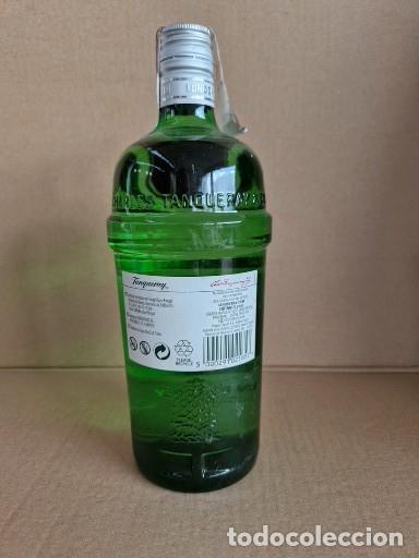 Coleccionismo de vinos y licores: BOTELLA DE TANQUERAY 1L - Foto 4