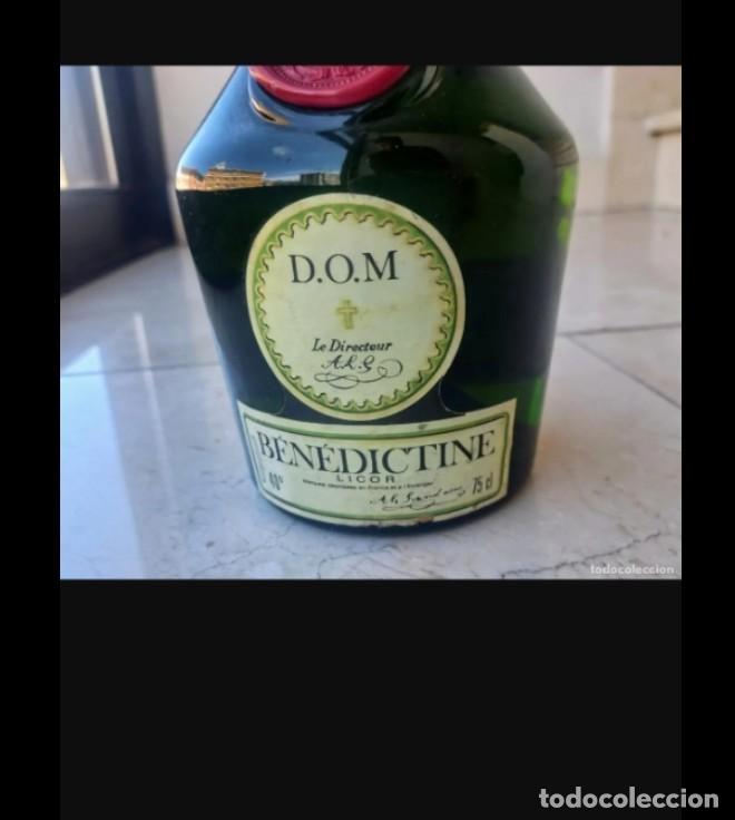 Coleccionismo de vinos y licores: DOM Benedictine 75cl - Foto 2