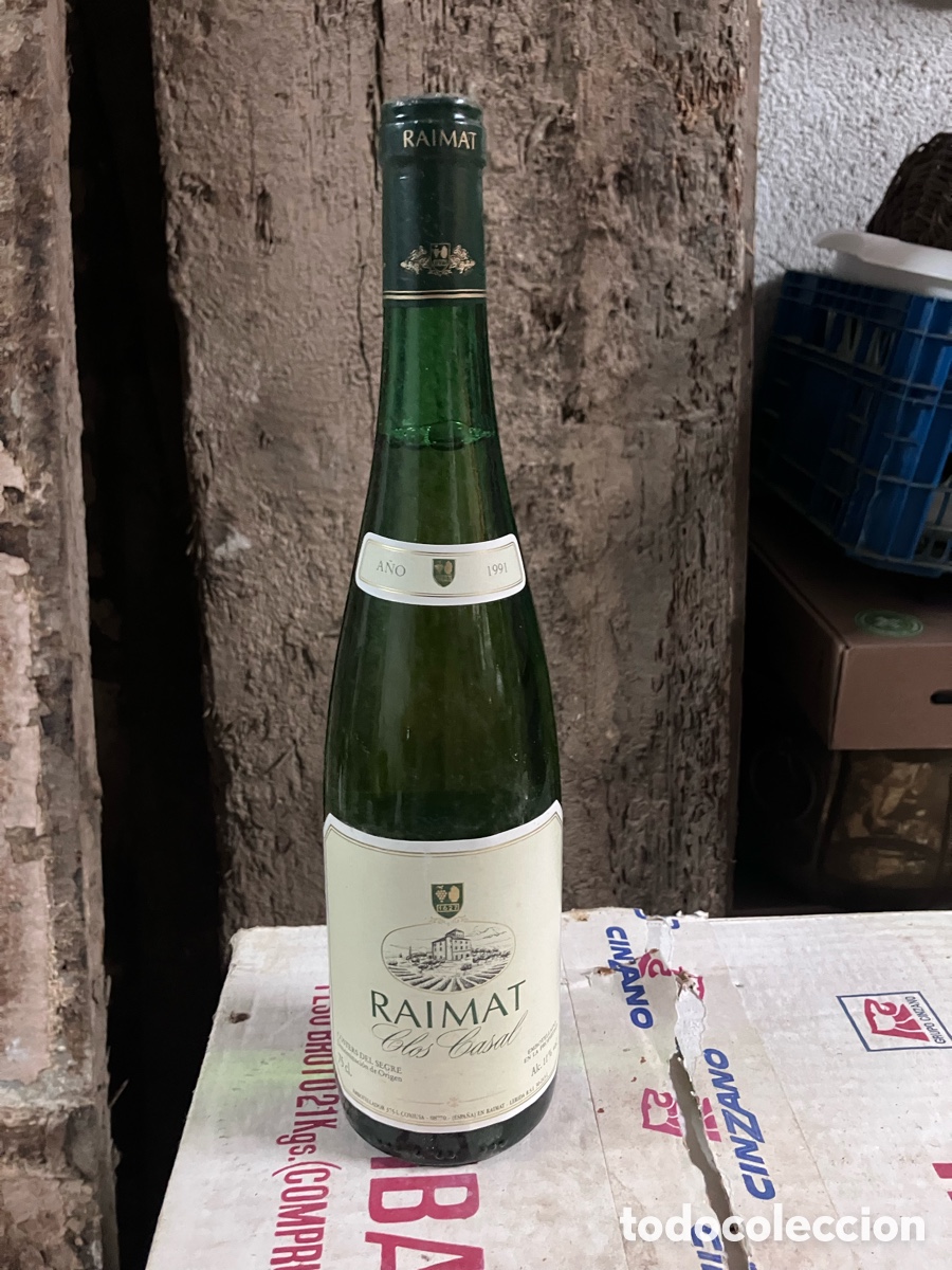 Coleccionismo de vinos y licores: Raimat clos casal. Vino 1991