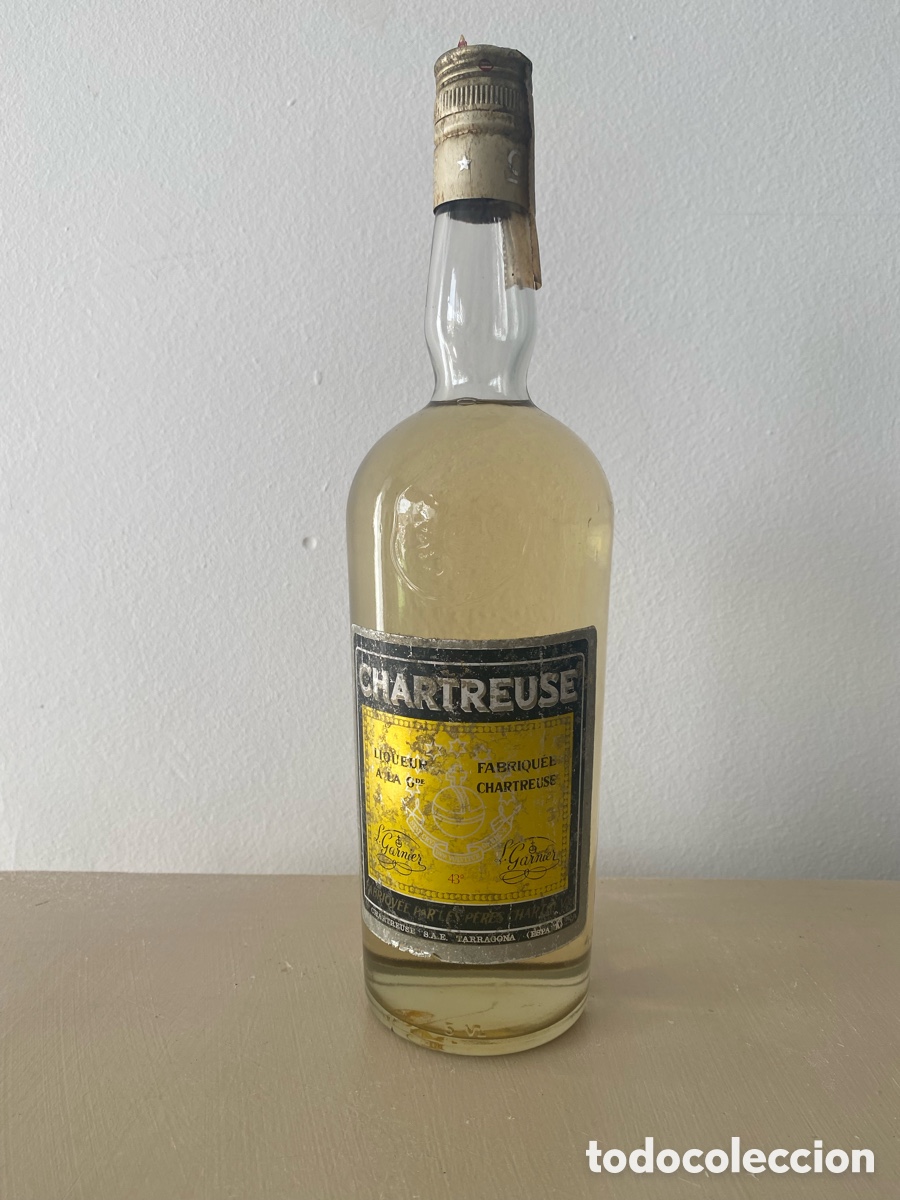Coleccionismo de vinos y licores: Chartreuse Tarragona Amarilla 43 Fabiola
