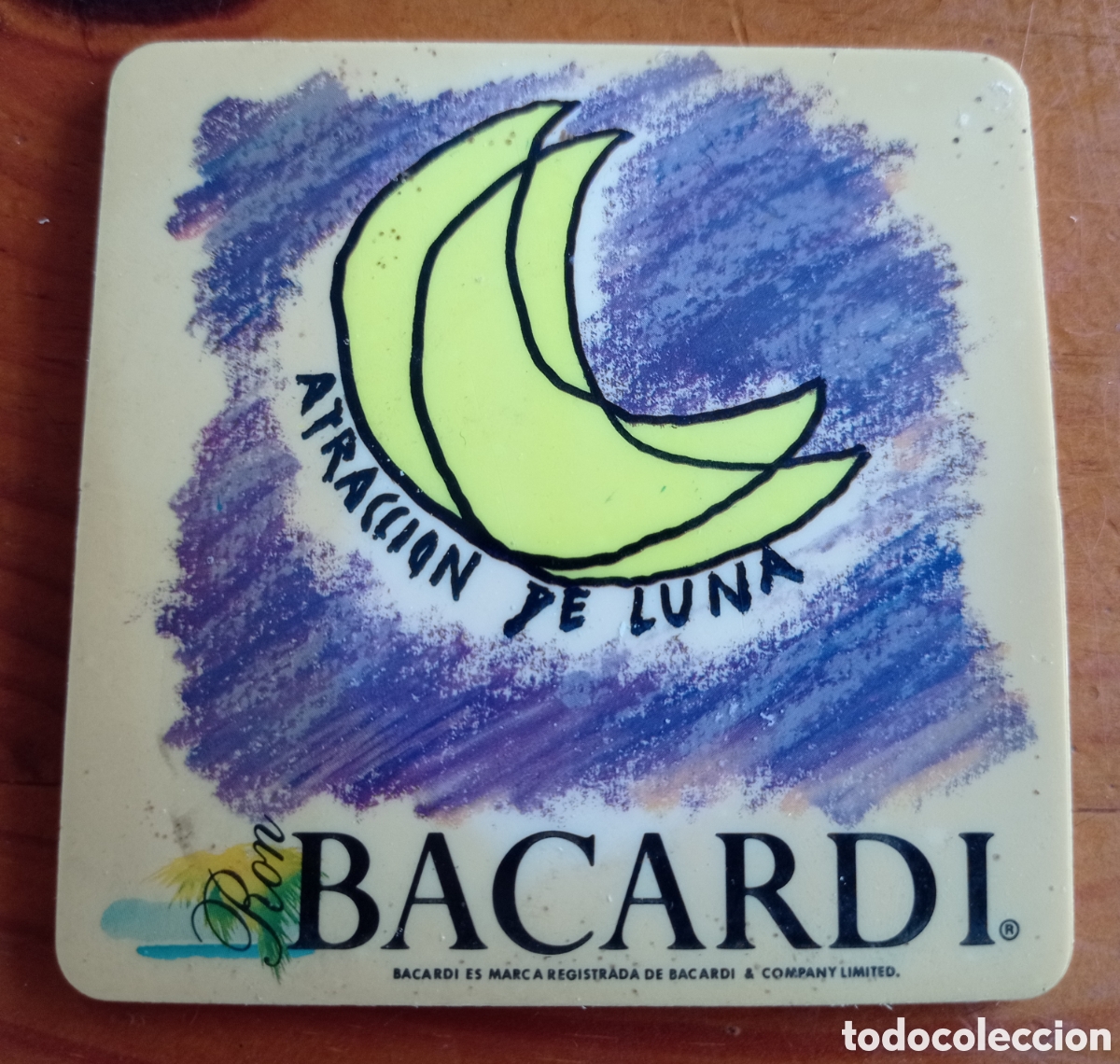 Sammlung von Weinen und Lik&ouml;ren: POSAVASO RON BACARDI ANTIGUO