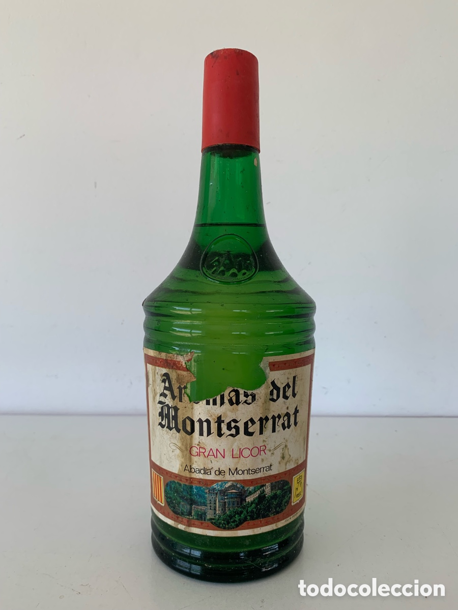 Sammlung von Weinen und Lik&ouml;ren: Botella de licor Aromas del Monserrat Gran Licor
