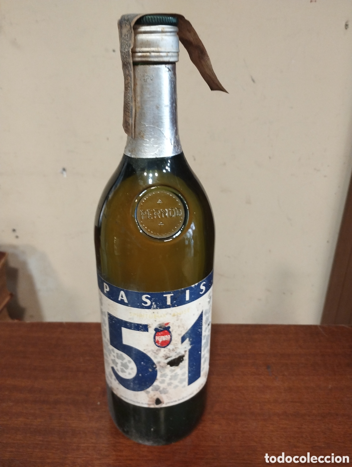 Sammlung von Weinen und Lik&ouml;ren: Past&iacute;s 51 Pernod Barcelona precinto 8 pesetas