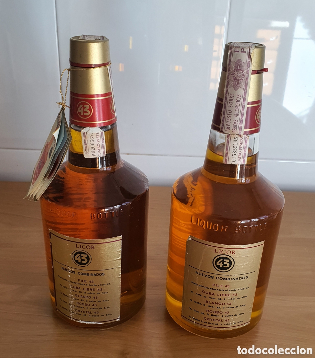 Coleccionismo de vinos y licores: 2 botellas de Licor 43 - Foto 2