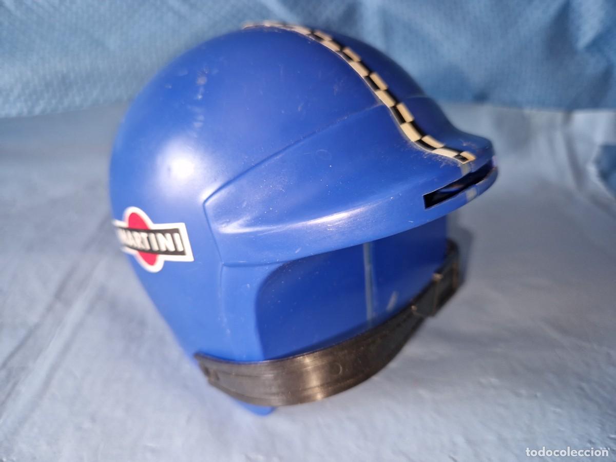 Coleccionismo de vinos y licores: PUBLICIDAD MARTINI Hucha en Forma de Casco de Motorista,