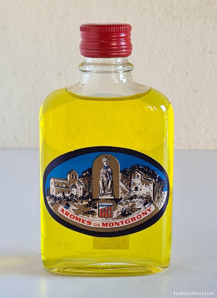 Coleccionismo de vinos y licores: Botell&iacute;n Petaca Aromes de Montgrony - Gombreny Ripoll&egrave;s - Licor Hierbas