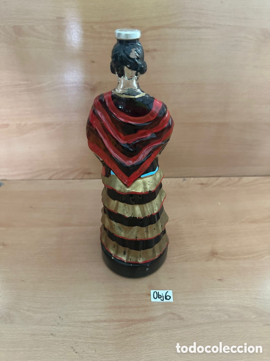 Coleccionismo de vinos y licores: Antigua botella de moscatel - Foto 2