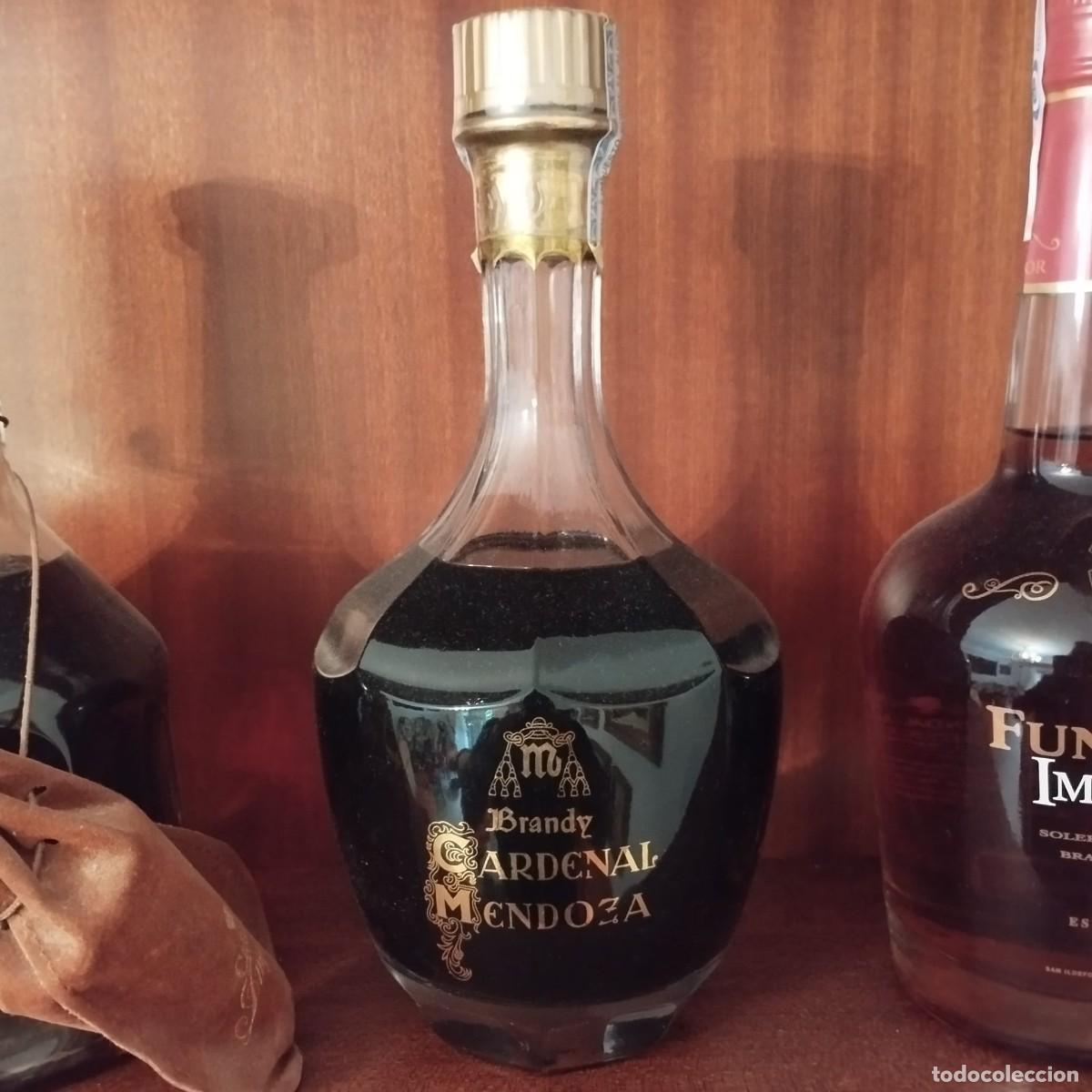 Coleccionismo de vinos y licores: Brandy de Jerez Cardenal Mendoza &ndash; Botella Decanter (lleno y precintado)