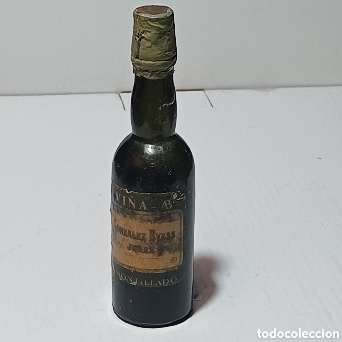 Collection of wines and liquors: Botella mini Miniatura Botell&iacute;n Gonz&aacute;lez Byass VI&Ntilde;A AB Amontillado - Gonz&aacute;lez Byass Jerez