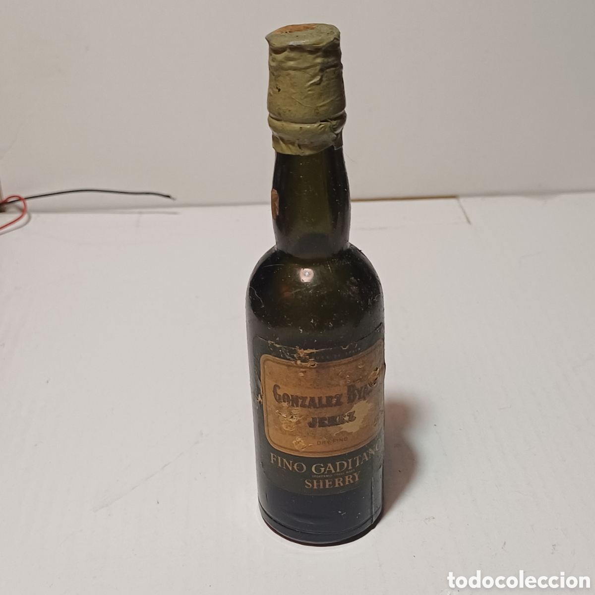 Collection of wines and liquors: Botella mini Miniatura Botell&iacute;n Gonz&aacute;lez Byass N&eacute;ctar Jerez Sherry Gonz&aacute;lez Byass 1965 Fino gaditano