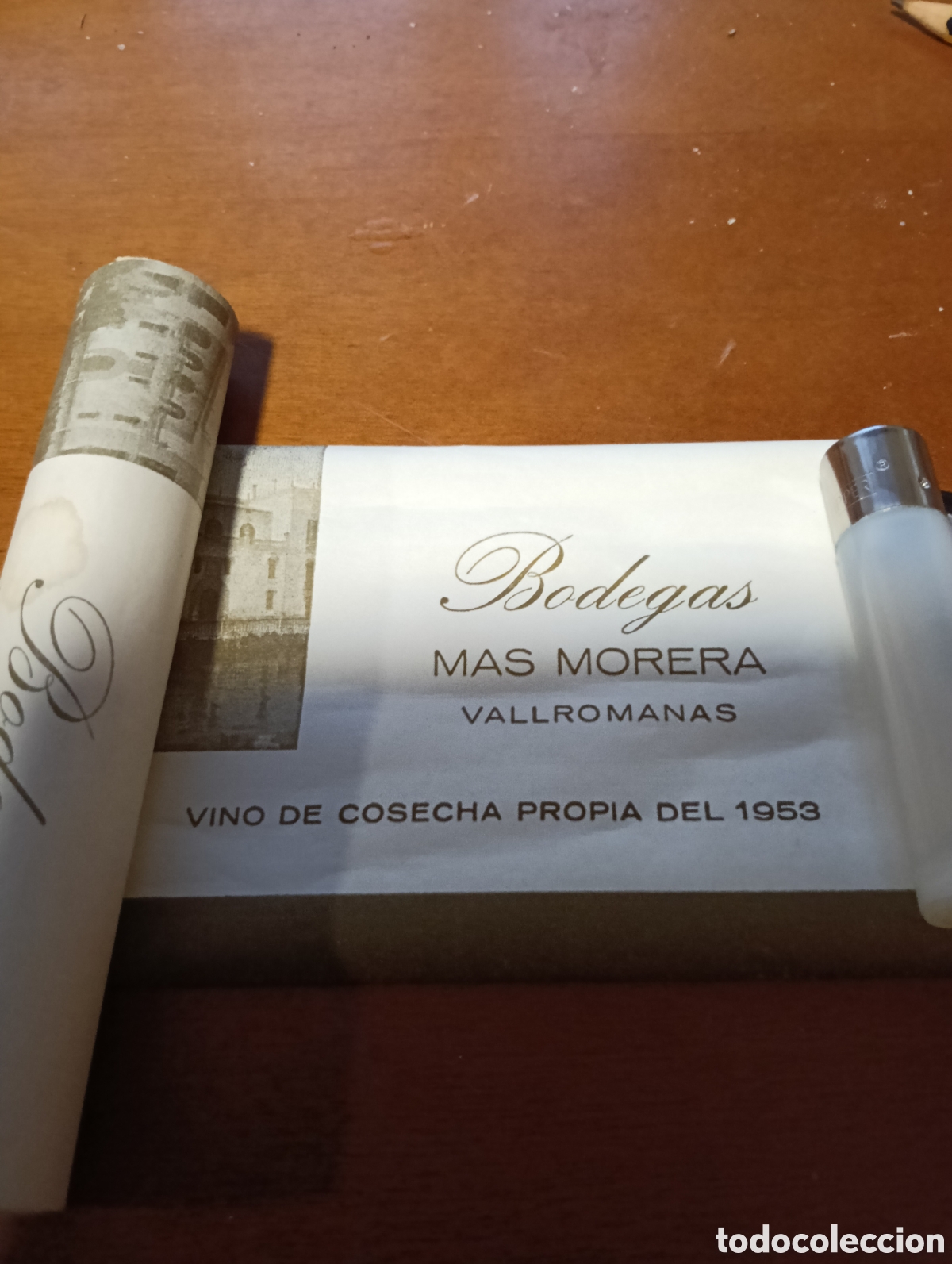 Sammlung von Weinen und Lik&ouml;ren: Lote de m&aacute;s de 15 Etiquetas de vino de:&nbsp; Bodegas Mas Morera, Vallromanas&nbsp;. El vino es de
