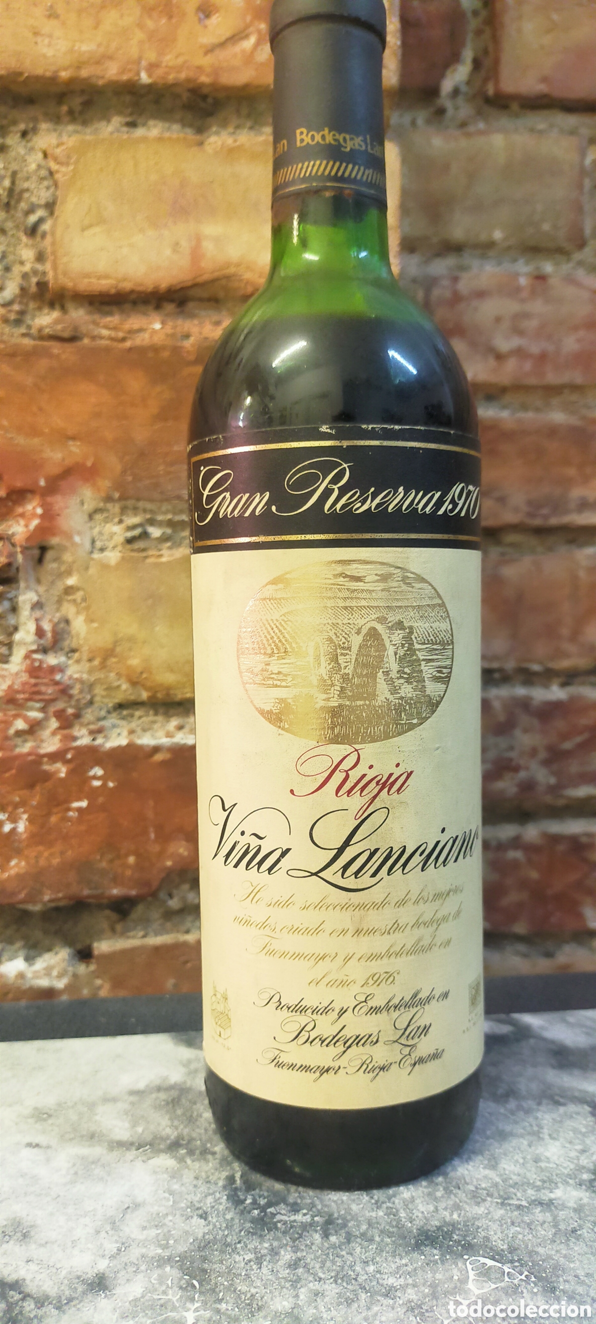 Sammlung von Weinen und Lik&ouml;ren: Botella vino Vi&ntilde;a Lanciano Gran Reserva 1970