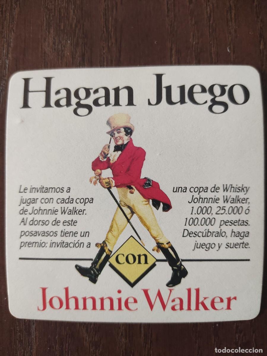Sammlung von Weinen und Lik&ouml;ren: Posavasos Jhonny Walker