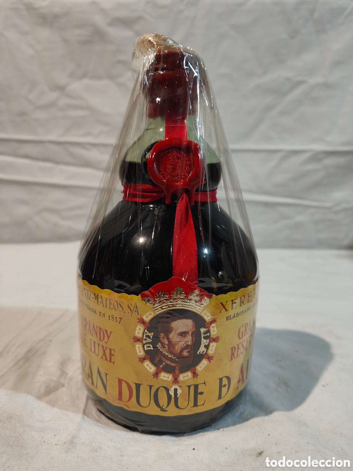 Coleccionismo de vinos y licores: Brandy Gran Duque de Alba - Foto 3