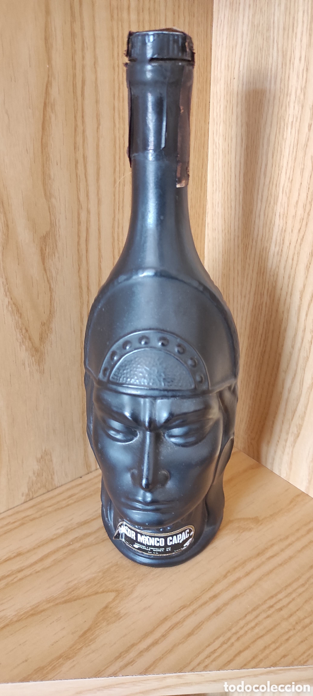 Coleccionismo de vinos y licores: Botella licor MANCO CAPAC - Foto 2
