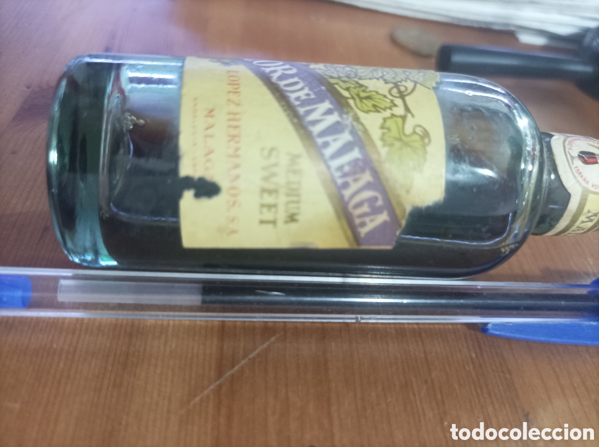 Coleccionismo de vinos y licores: BOTELL&Iacute;N FLOR DE M&Aacute;LAGA - Foto 2