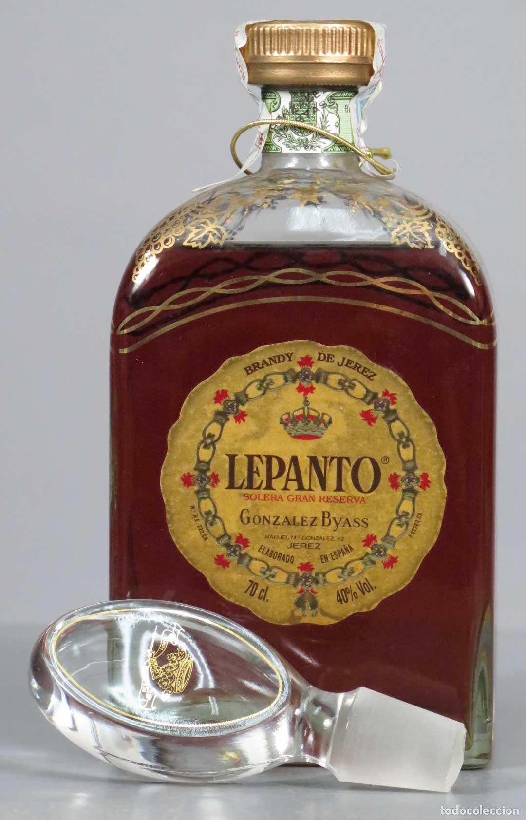 Coleccionismo de vinos y licores: BOTELLA. LEPANTO. GRAN RESERVA - Foto 1