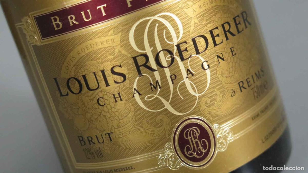 Coleccionismo de vinos y licores: BOTELLA. LOUIS ROEDERER. CON CAJA - Foto 2